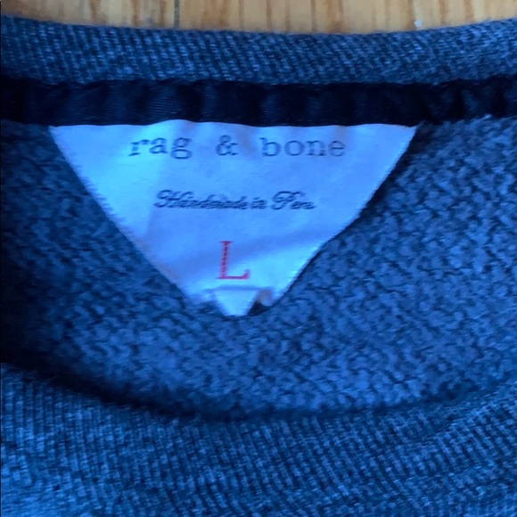 Rag and Bone Grey Sweatshirt - Picture 2 of 4
